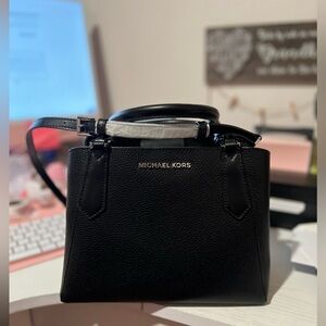 Michael Kors Kimberly Leather Small Satchel